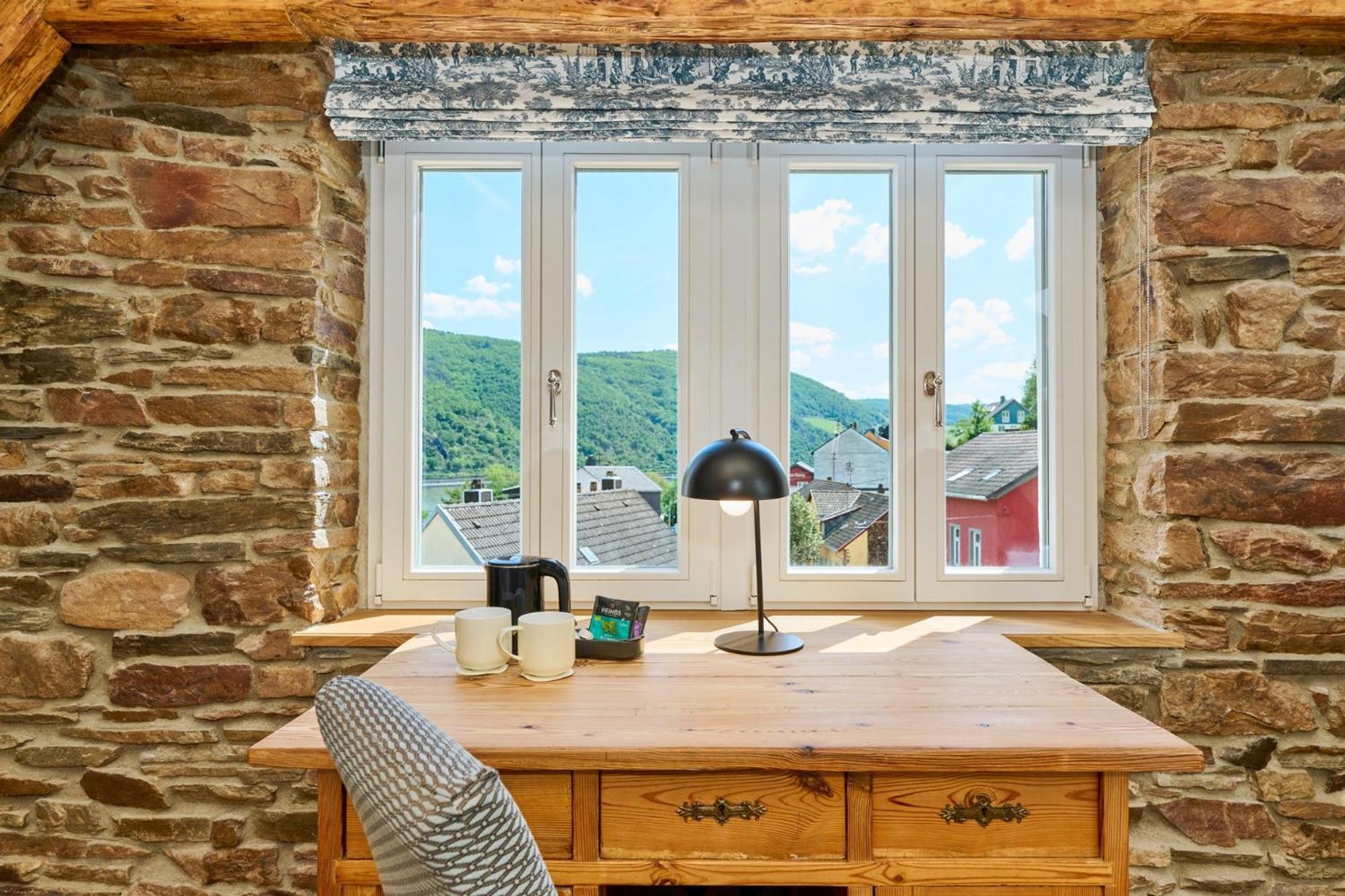 Winzerhof Ross & Rose Hotell Trechtingshausen Exteriör bild